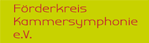 Logo Förderkreis Kammersymphonie
